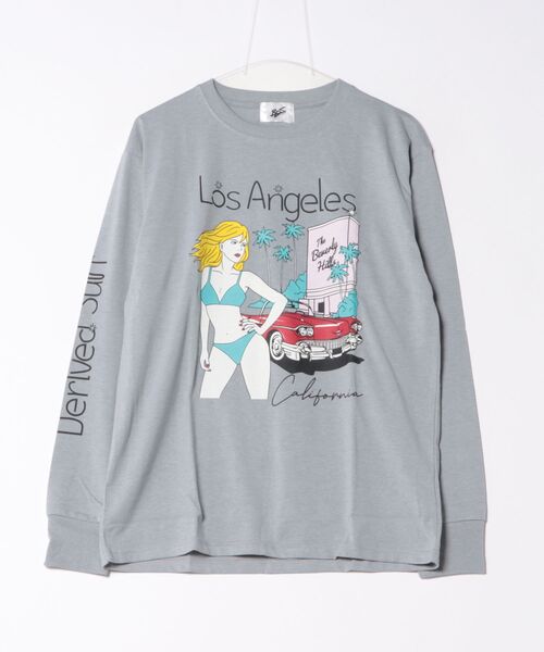 ARCHIVER(アーカイバ)の「【Bl】プリント長袖Tシャツ(Tシャツ/カットソー・レディース・ブラック/ホワイト/グレー/オレンジ・MEDIUM/LARGE)」の11枚目の写真