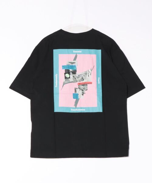FRANKLIN & MARSHALL(フランクリンマーシャル)の「【SIXSENCERECORD×FRANKLIN & MARSHALL】BACKプリントS/S TEE(Tシャツ/カットソー・レディース・ブラック/ホワイト・LARGE/MEDIUM)」の4枚目の写真