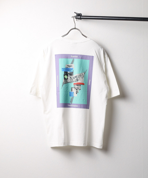 FRANKLIN & MARSHALL(フランクリンマーシャル)の「【SIXSENCERECORD×FRANKLIN & MARSHALL】BACKプリントS/S TEE(Tシャツ/カットソー・レディース・ブラック/ホワイト・LARGE/MEDIUM)」の8枚目の写真