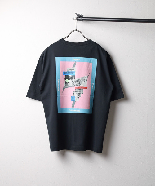 FRANKLIN & MARSHALL(フランクリンマーシャル)の「【SIXSENCERECORD×FRANKLIN & MARSHALL】BACKプリントS/S TEE(Tシャツ/カットソー・レディース・ブラック/ホワイト・LARGE/MEDIUM)」の7枚目の写真