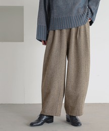 n'OrLABEL | 『ツイードバレルタックパンツ』(その他パンツ)