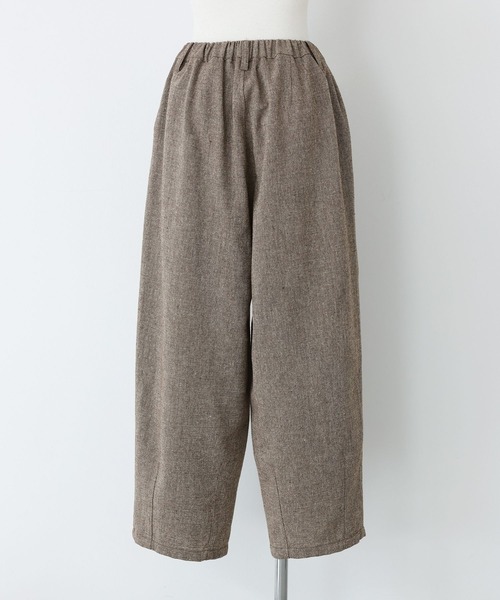 n'OrLABEL（ノアールレーベル）の「ツイードバレルタックパンツ（その他パンツ・レディース・ブラウン/チャコール・1/2）」の14枚目の写真