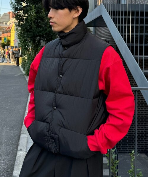 セール】【ユニセックス】中綿ワッシャーナイロンオーバーサイズ