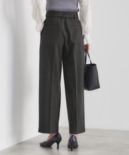 index（インデックス）の「◆《S-LLsize》ストレッチタックワイドパンツ【洗濯機洗い可/吸湿発熱/イージーケア】（その他パンツ・レディース・グレー/ナチュラル/チャコールグレー・38/36/42/40）」の22枚目の写真