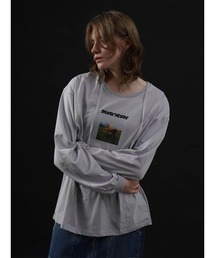 GRAPHIC PRINT LONG T-SHIRT