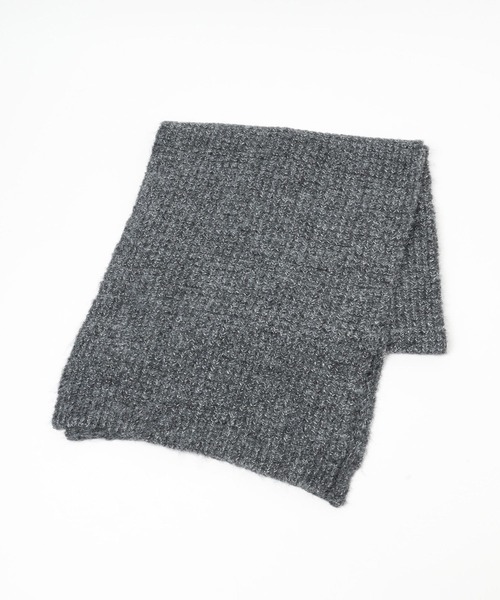 LOWRYS FARM(ローリーズファーム)の「ラメニットストール 138966(ストール/ショール・レディース・ベージュ/グレー・FREE)」の4枚目の写真