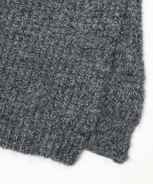 LOWRYS FARM(ローリーズファーム)の「ラメニットストール 138966(ストール/ショール・レディース・ベージュ/グレー・FREE)」の5枚目の写真