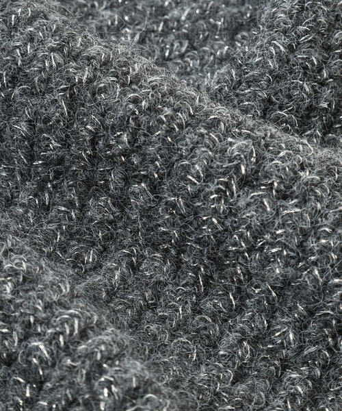 LOWRYS FARM(ローリーズファーム)の「ラメニットストール 138966(ストール/ショール・レディース・ベージュ/グレー・FREE)」の9枚目の写真