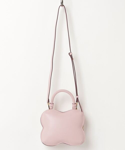 GANNI（ガニー）の「GANNI Butterfly Small Crossbody ガニー スモール クロスボディ ショルダーバッグ（ショルダーバッグ・レディース・ピンク・FREE）」の4枚目の写真
