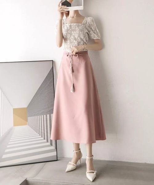Lace Ladies（レースレディース）の「レザー調 ポインテッド パールライン ストラップ パンプス（パンプス・レディース・アイボリー・22.5cm/23cm/23.5cm/24cm/24.5cm/25cm）」の2枚目の写真