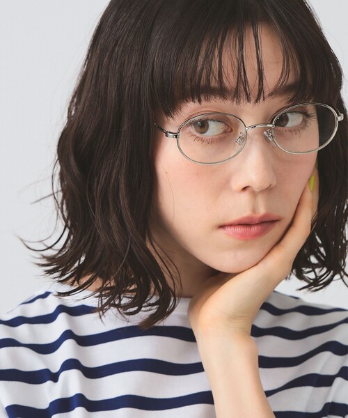 Ray BEAMS(レイビームス)の「NOEYEDIA / メガネ NE454 オプティカル(メガネ・レディース・シルバー・ONE SIZE)」の8枚目の写真