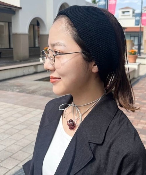 Ray BEAMS(レイビームス)の「NOEYEDIA / メガネ NE454 オプティカル(メガネ・レディース・シルバー・ONE SIZE)」の12枚目の写真