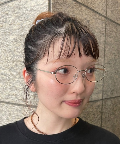 Ray BEAMS(レイビームス)の「NOEYEDIA / メガネ NE454 オプティカル(メガネ・レディース・シルバー・ONE SIZE)」の11枚目の写真