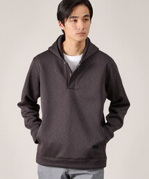 ハニカムダンボール ハーフジップ フーディ