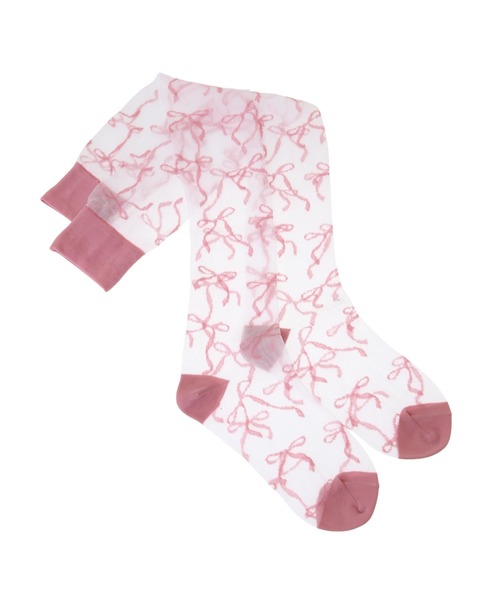 FULL OF RIBBON SHEER KNEE HIGH ソックス（ソックス/靴下