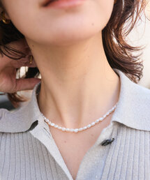 RIVE DROITE | 【R.good(アールドットグッド)】パールショートネックレス(ネックレス)