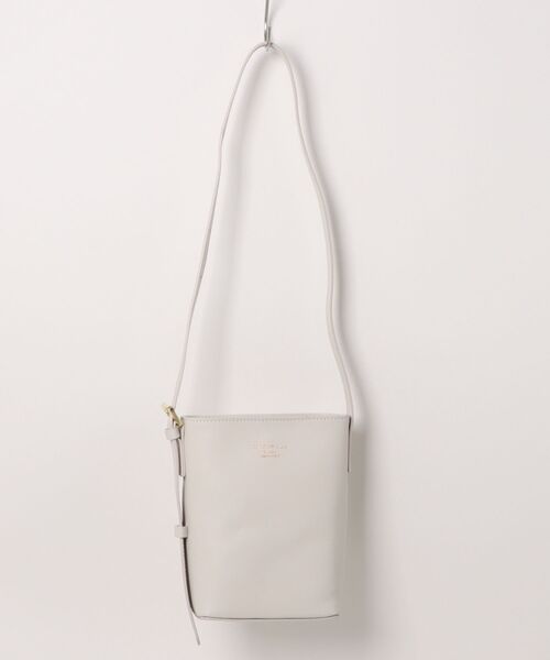 CHRISTIAN VILLA(クリスチャンヴィラ)の「【CHRISTIAN VILLA】レザークロスボディーバッグ(Q56514)(ショルダーバッグ・レディース・ブラウン/アイボリー・ALL)」の7枚目の写真