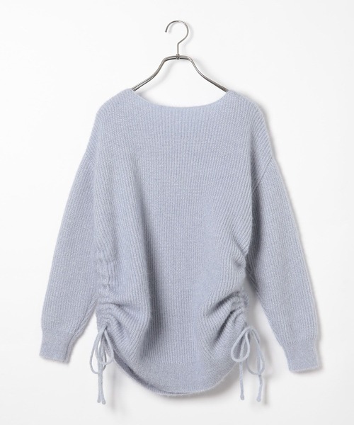 Heather（ヘザー）の「サイドドロストチュニックニット 289096（ニット