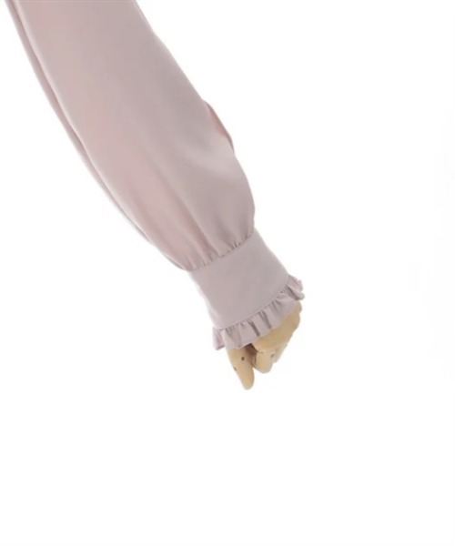 axes femme（アクシーズファム）の「ジャカードリボン付ブラウス（シャツ/ブラウス・レディース・ピンク/ネイビー/キナリ・FREE）」の18枚目の写真