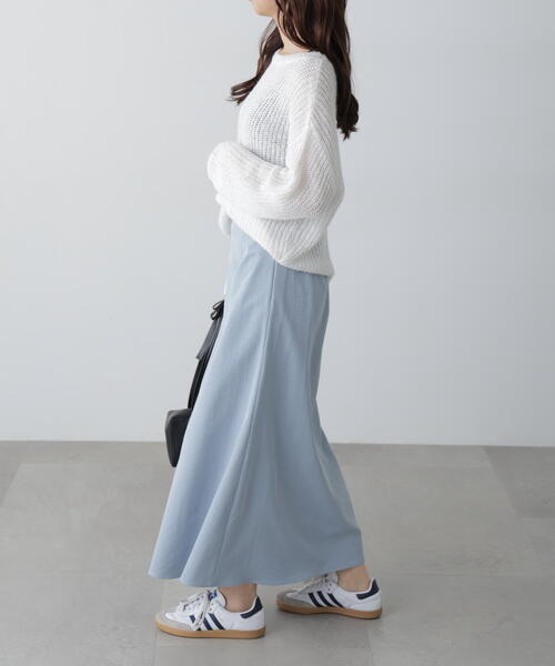 FREE'S MART（フリーズマート）の「◆［MFM］スッキリAラインスカート（スカート・レディース・グレー/ブルー/ホワイト・SMALL/MEDIUM）」の22枚目の写真