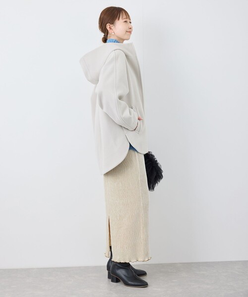 ROPE' PICNIC(ロペピクニック)の「ベロアプリーツタイトロングスカート(スカート・レディース・ブラック/ホワイト系その他5・38)」の11枚目の写真