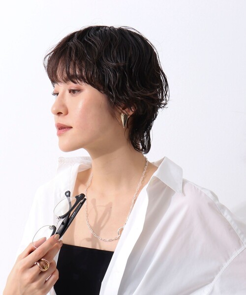 NOLLEY’S（ノーリーズ）の「【grace grace/グラスグラス】ハートイヤリング（イヤリング・レディース・ゴールド・FREE）」の2枚目の写真