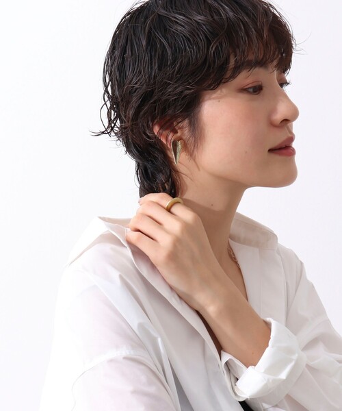 NOLLEY’S（ノーリーズ）の「【grace grace/グラスグラス】ハートイヤリング（イヤリング・レディース・ゴールド・FREE）」の5枚目の写真