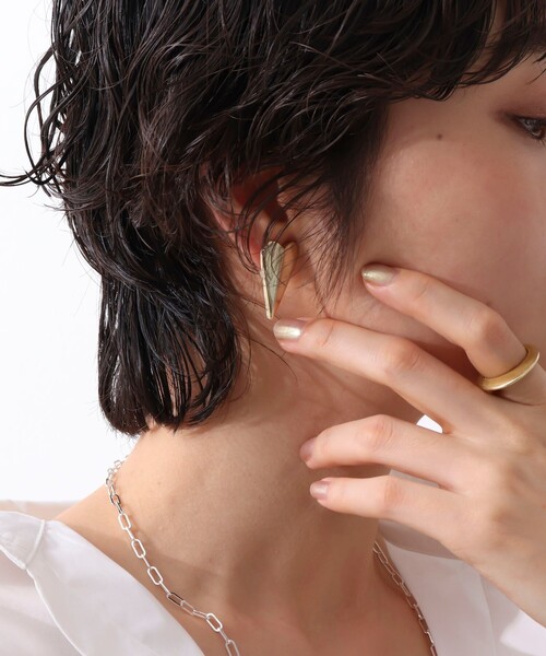 NOLLEY’S（ノーリーズ）の「【grace grace/グラスグラス】ハートイヤリング（イヤリング・レディース・ゴールド・FREE）」の7枚目の写真