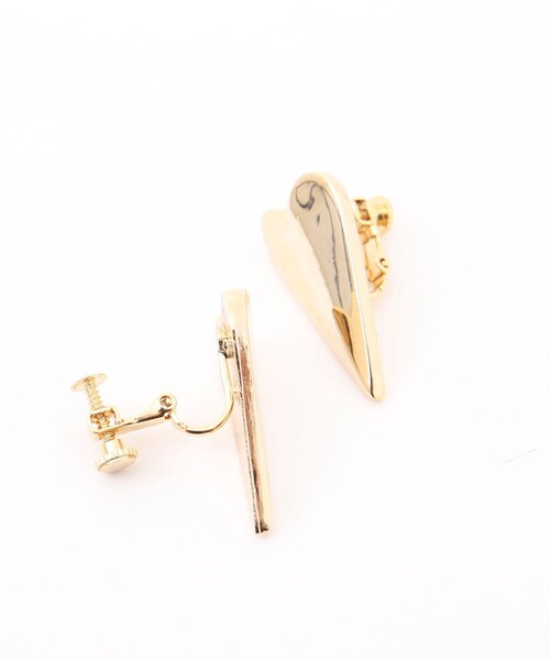 NOLLEY’S（ノーリーズ）の「【grace grace/グラスグラス】ハートイヤリング（イヤリング・レディース・ゴールド・FREE）」の9枚目の写真