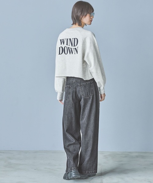 LAKOLE（ラコレ）の「サイドラインフリンジデニム / 290756（デニムパンツ・レディース・ライトブルー/ブラック/ブルー・SMALL/MEDIUM/LARGE）」の7枚目の写真