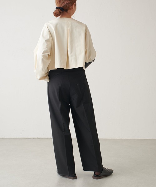 Lui's（ルイス）の「マルチWAYコート（トレンチコート・レディース・グレー/オフホワイト・FREE）」の17枚目の写真