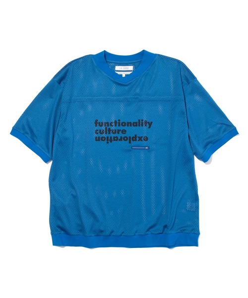 F/CE. (エフシーイー)の「F/CE. MESH FCE PRINT TEE / エフシーイー メッシュ エフシーイー プリント ティー(Tシャツ/カットソー・メンズ・ホワイト/グレー/ブルー・SMALL/MEDIUM/LARGE)」の3枚目の写真