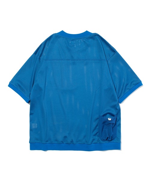 F/CE. (エフシーイー)の「F/CE. MESH FCE PRINT TEE / エフシーイー メッシュ エフシーイー プリント ティー(Tシャツ/カットソー・メンズ・ホワイト/グレー/ブルー・SMALL/MEDIUM/LARGE)」の6枚目の写真