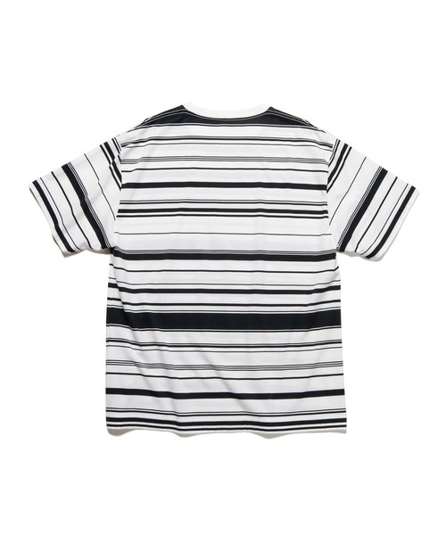 トップス uniform experiment BORDER LOOSE L/S TEE SOPH. | BORDER LOOSE L/S TEE(2 B(WHITE × BLACK)):