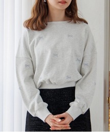 flower | チャーミングリボンスウェット(スウェット)
