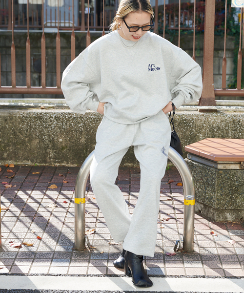 OUTDOOR PRODUCTS(アウトドアプロダクツ)の「シグネチャースウェット(スウェット・レディース・ネイビー/グレー・FREE)」の11枚目の写真