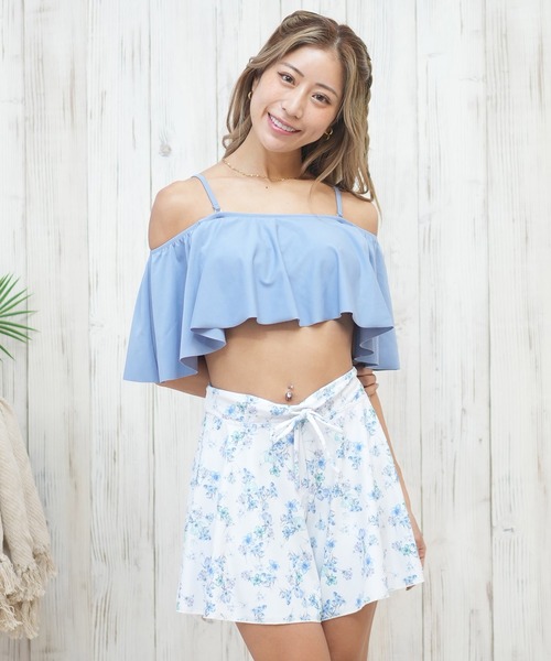 Beach Queen/ビーチクイーン 水着/ビキニ ３点セット フレア 403510