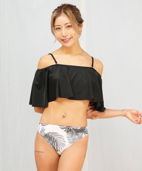 ビーチクイーン 水着 Beach Queen/ビーチクイーン 水着/ビキニ 3点セット フレア