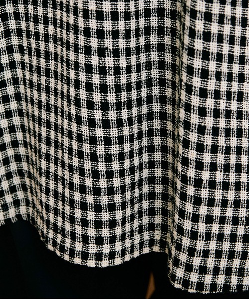fig Ｌondon（フィグロンドン）の「●silhouette one piece（ワンピース・レディース・チェック/ブラック・FREE）」の14枚目の写真