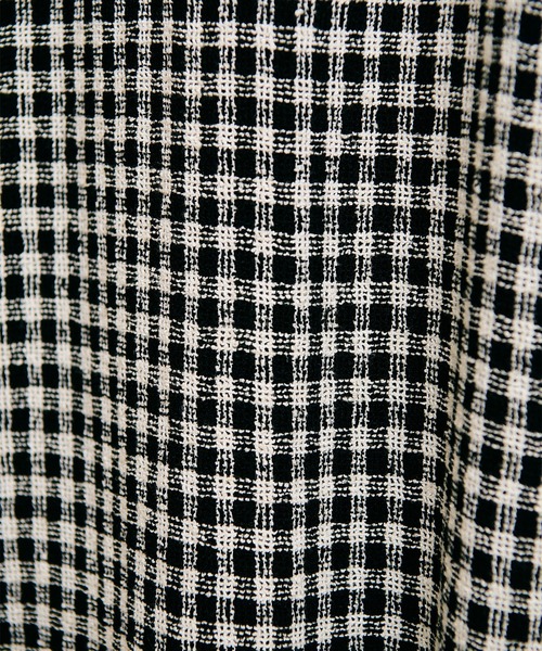 fig Ｌondon（フィグロンドン）の「●silhouette one piece（ワンピース・レディース・チェック/ブラック・FREE）」の16枚目の写真