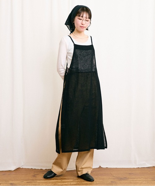 fig Ｌondon（フィグロンドン）の「●silhouette one piece（ワンピース・レディース・チェック/ブラック・FREE）」の21枚目の写真