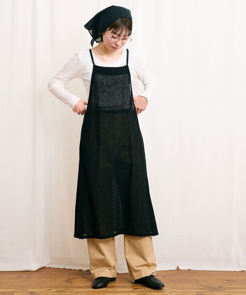 fig Ｌondon（フィグロンドン）の「●silhouette one piece（ワンピース・レディース・チェック/ブラック・FREE）」の22枚目の写真