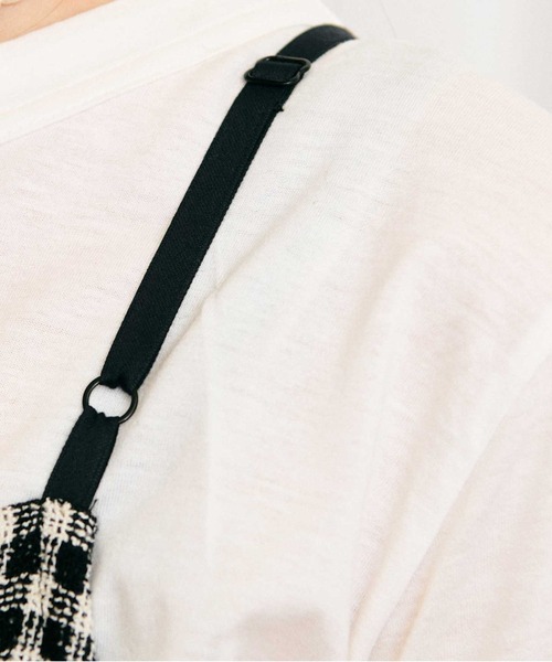 fig Ｌondon（フィグロンドン）の「●silhouette one piece（ワンピース・レディース・チェック/ブラック・FREE）」の12枚目の写真