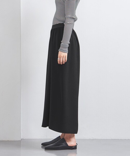 ユナイテッドアローズ COMFY ラップ マキシスカート 36 UNITED ARROWS｜COMFY ラップ マキシスカート -吸水速乾 UV