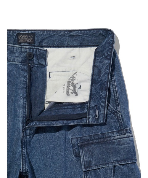 Levi's（リーバイス）の「Levi's/リーバイス キャリアカーゴ ショートパンツ（カーゴパンツ・メンズ・ブラウン/インディゴブルー/グレー・30inch/28inch/36inch/34inch/32inch）」の22枚目の写真