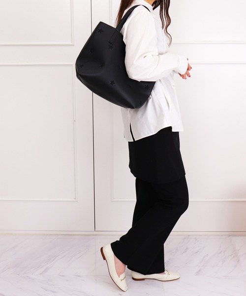 星柄刺しゅうトートバッグ（トートバッグ）｜artemis by DIANA