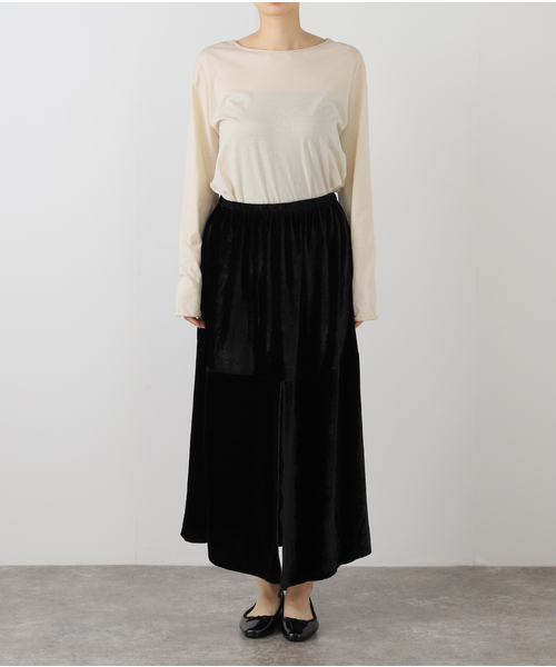 セール】【BASERANGE/ベースレンジ】OLIN SKIRT / SKOLI-VE-SP25