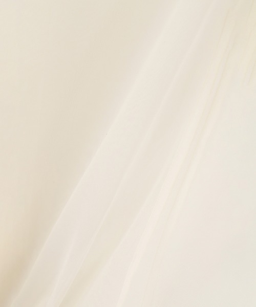 ROSE BUD（ローズバッド）の「チュールボウタイトップス（シャツ/ブラウス・レディース・ホワイト/ブラック/ピンク・ONE SIZE）」の10枚目の写真