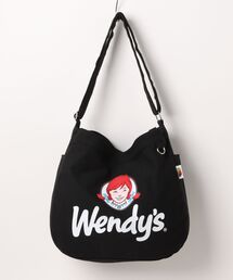 FRUIT OF THE LOOM | Wendy`S NEWSPAPER BAG / ショルダーバッグ / ウェンディーズ / カジュアル / ロゴ / プリント / 大容量(ショルダーバッグ)