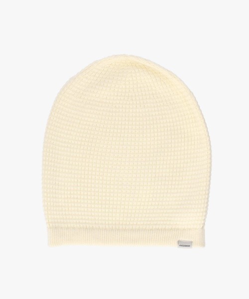 OVERRIDE（オーバーライド）の「OVERRIDE  KNIT BASIC BEANIE SG / オーバーライド（ニットキャップ/ビーニー・レディース・ブラック/グレー/ネイビー/ピンク/ホワイト・57~59cm）」の2枚目の写真